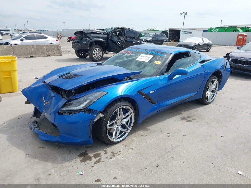 1G1YM2D71E5104915 2014 CHEVROLET CORVETTE STINGRAY photo no. 2