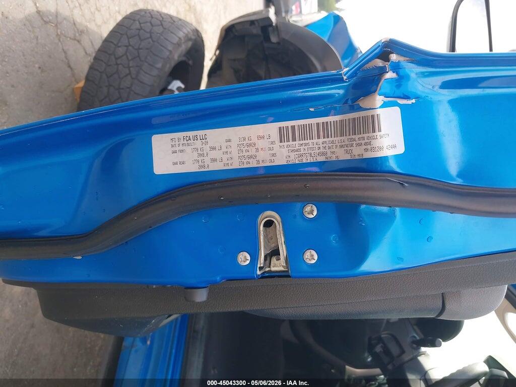 1C6RR7GT8LS145860 2020 RAM 1500 CLASSIC photo no. 9