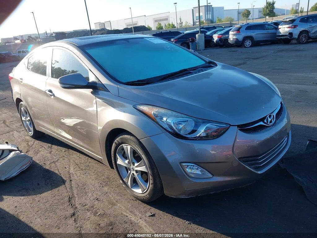 5NPDH4AE0CH101574 2012 HYUNDAI ELANTRA photo no. 1