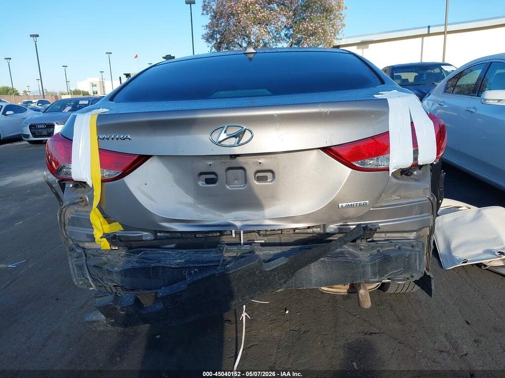 5NPDH4AE0CH101574 2012 HYUNDAI ELANTRA photo no. 6