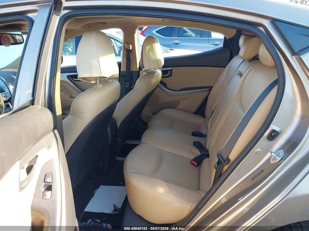 5NPDH4AE0CH101574 2012 HYUNDAI ELANTRA photo no. 8