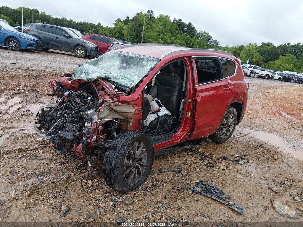 5NMS33AD4KH020953 2019 HYUNDAI SANTA FE photo no. 2