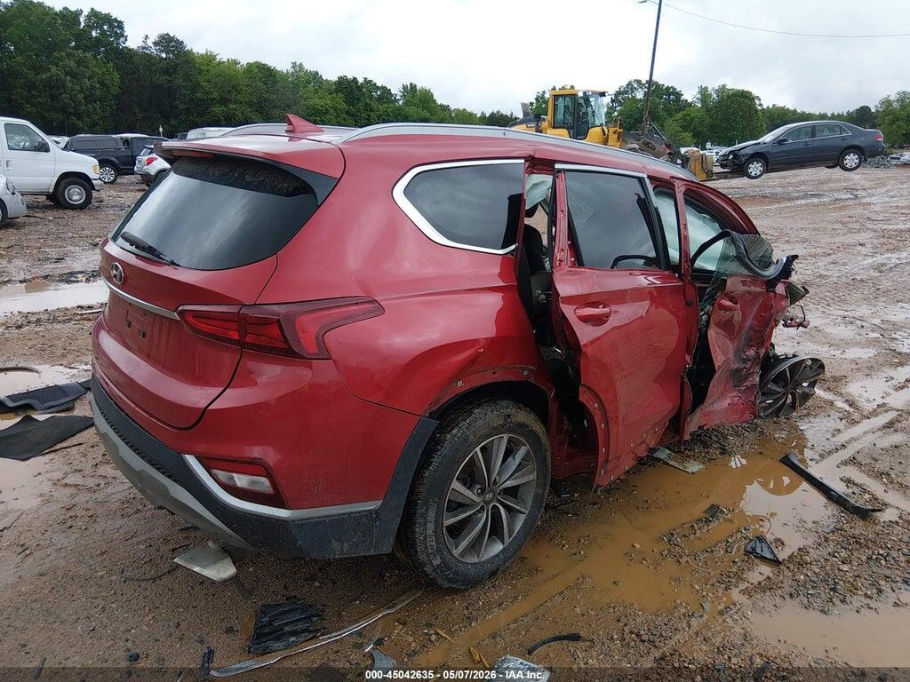 5NMS33AD4KH020953 2019 HYUNDAI SANTA FE photo no. 4