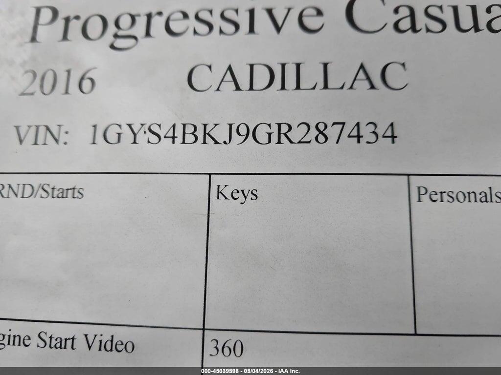 1GYS4BKJ9GR287434 2016 CADILLAC ESCALADE photo no. 9