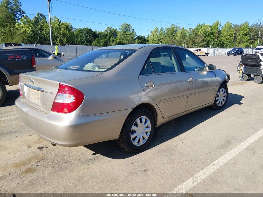 4T1BE32KX3U659710 2003 TOYOTA CAMRY photo no. 4