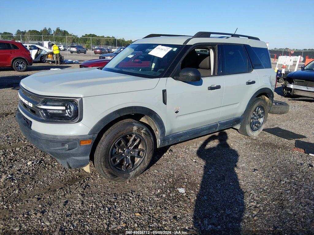 3FMCR9B69MRA11508 2021 FORD BRONCO SPORT photo no. 2