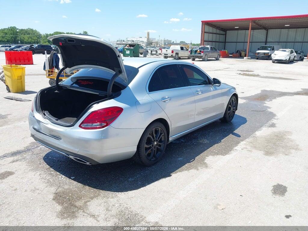 55SWF4JB0GU172748 2016 MERCEDES-BENZ C 300 photo no. 4