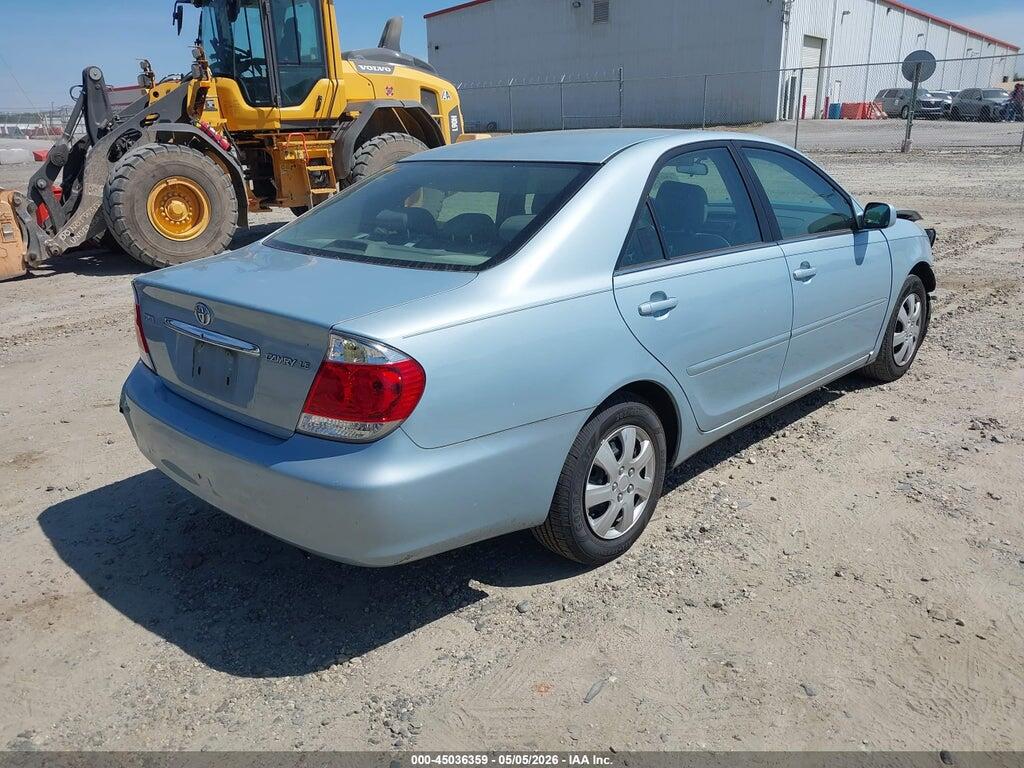 4T1BE32K65U991033 2005 TOYOTA CAMRY photo no. 4