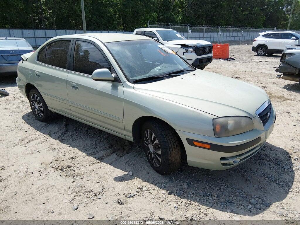 KMHDN46D84U744203 2004 HYUNDAI ELANTRA photo no. 1