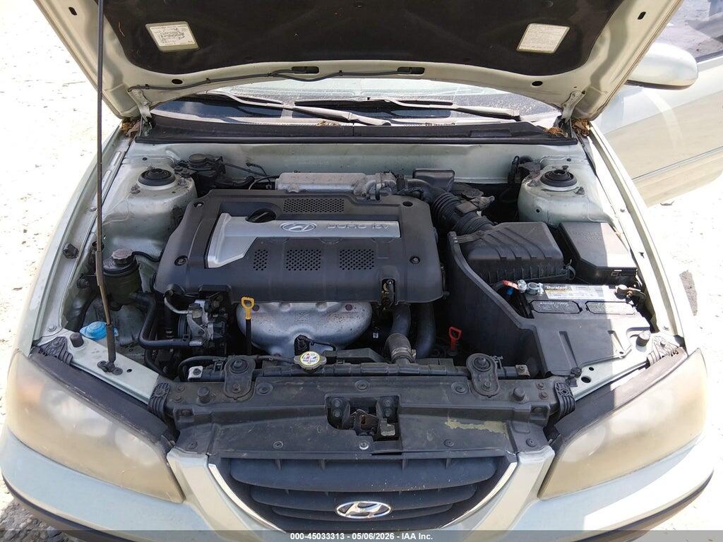 KMHDN46D84U744203 2004 HYUNDAI ELANTRA photo no. 10