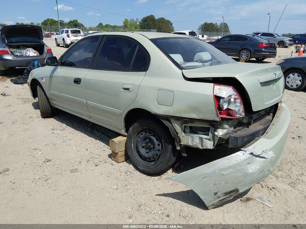 KMHDN46D84U744203 2004 HYUNDAI ELANTRA photo no. 3