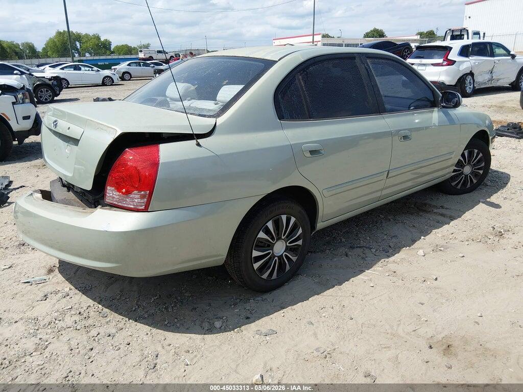 KMHDN46D84U744203 2004 HYUNDAI ELANTRA photo no. 4