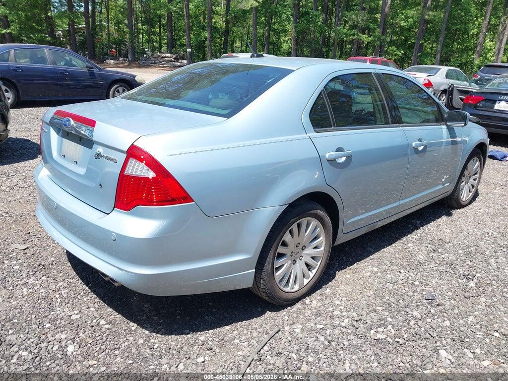 3FADP0L33AR365525 2010 FORD FUSION HYBRID photo no. 4