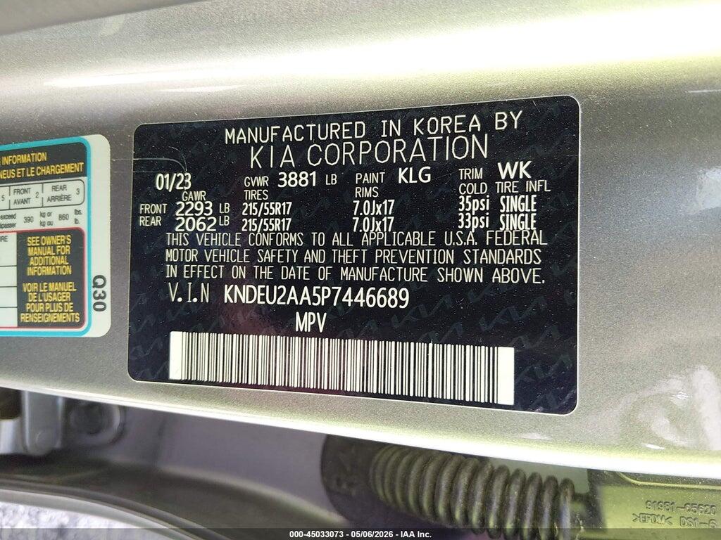 KNDEU2AA5P7446689 2023 KIA SELTOS photo no. 9