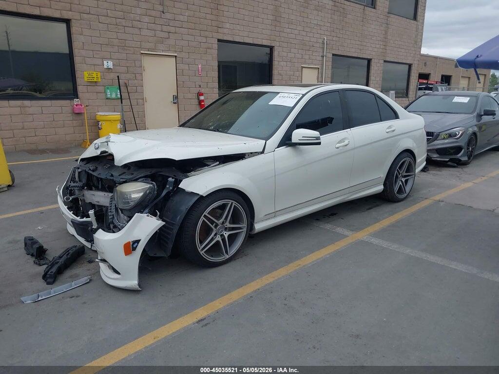 WDDGF5EB6BA467205 2011 MERCEDES-BENZ C 300 photo no. 2
