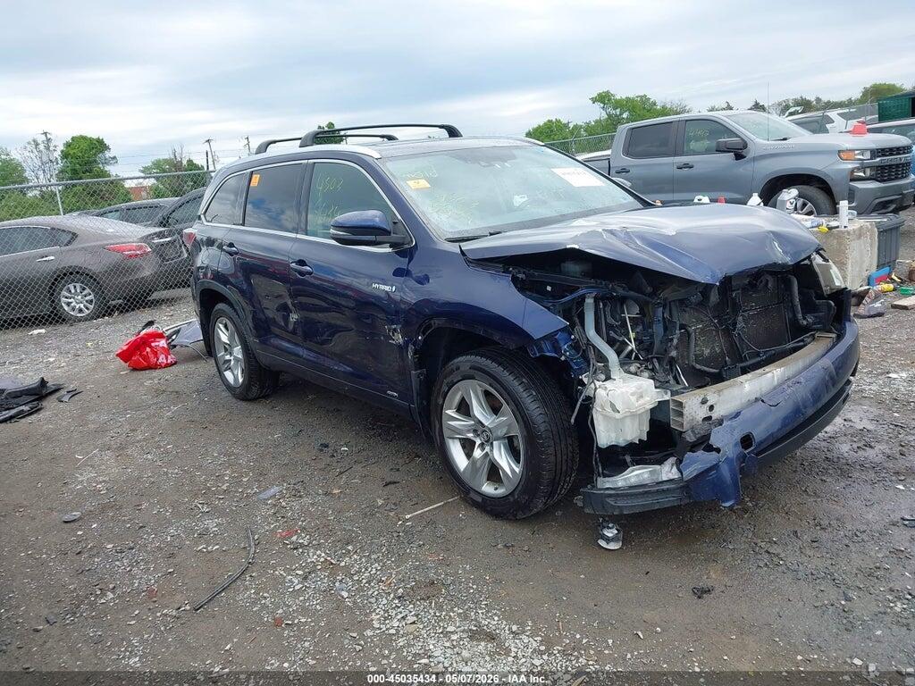 5TDDCRFH3GS020003 2016 TOYOTA HIGHLANDER HYBRID photo no. 1