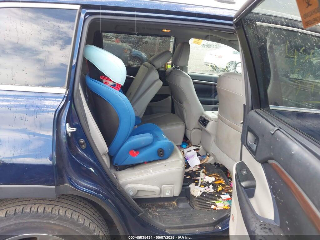 5TDDCRFH3GS020003 2016 TOYOTA HIGHLANDER HYBRID photo no. 8