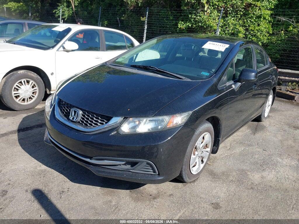 2HGFB2F58DH561522 2013 HONDA CIVIC photo no. 2