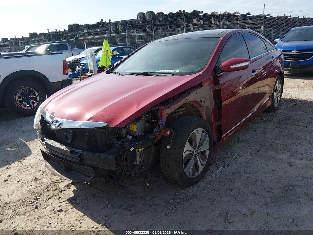 KMHEC4A44FA124602 2015 HYUNDAI SONATA HYBRID photo no. 2