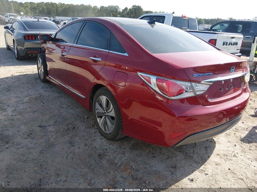 KMHEC4A44FA124602 2015 HYUNDAI SONATA HYBRID photo no. 3
