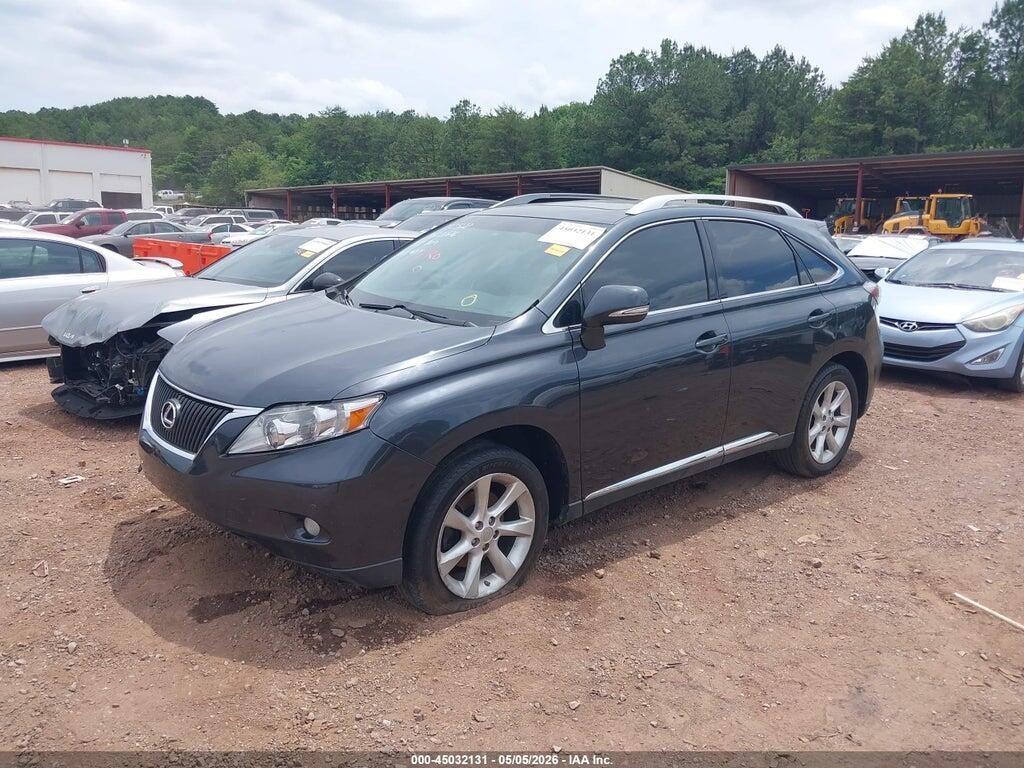 2T2ZK1BAXBC046601 2011 LEXUS RX 350 photo no. 2