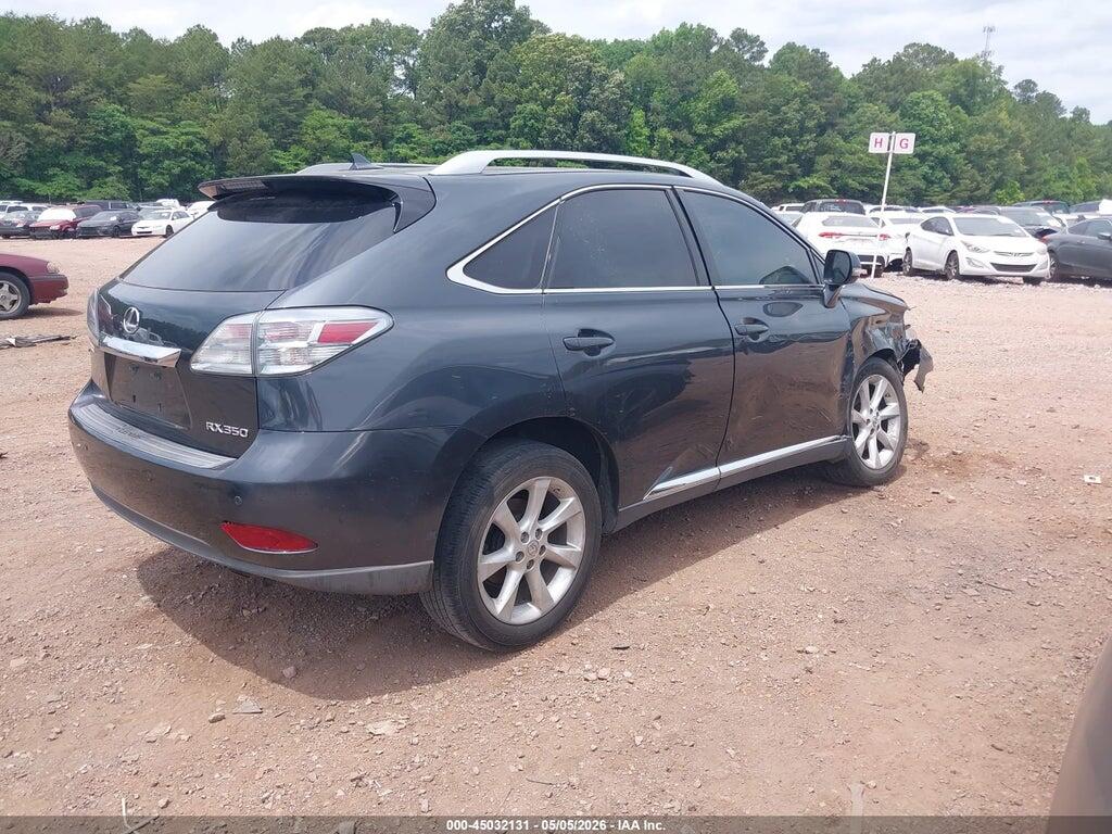 2T2ZK1BAXBC046601 2011 LEXUS RX 350 photo no. 4
