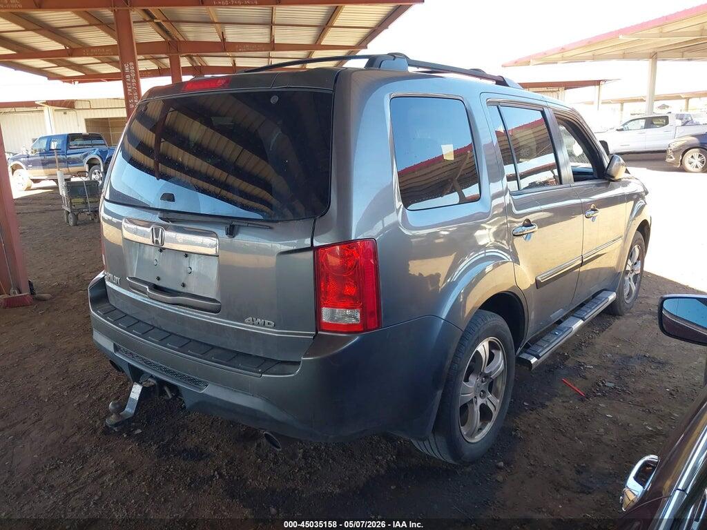 5FNYF4H55CB022672 2012 HONDA PILOT photo no. 4