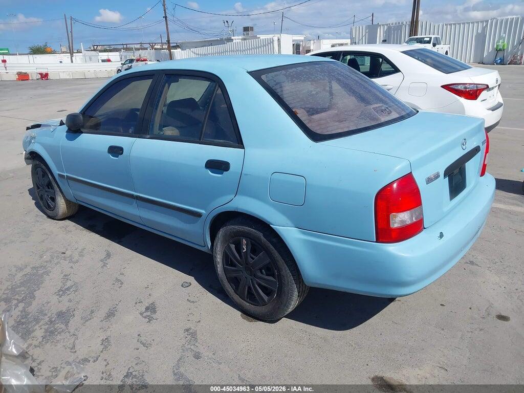 JM1BJ225620541177 2002 MAZDA PROTEGE photo no. 3
