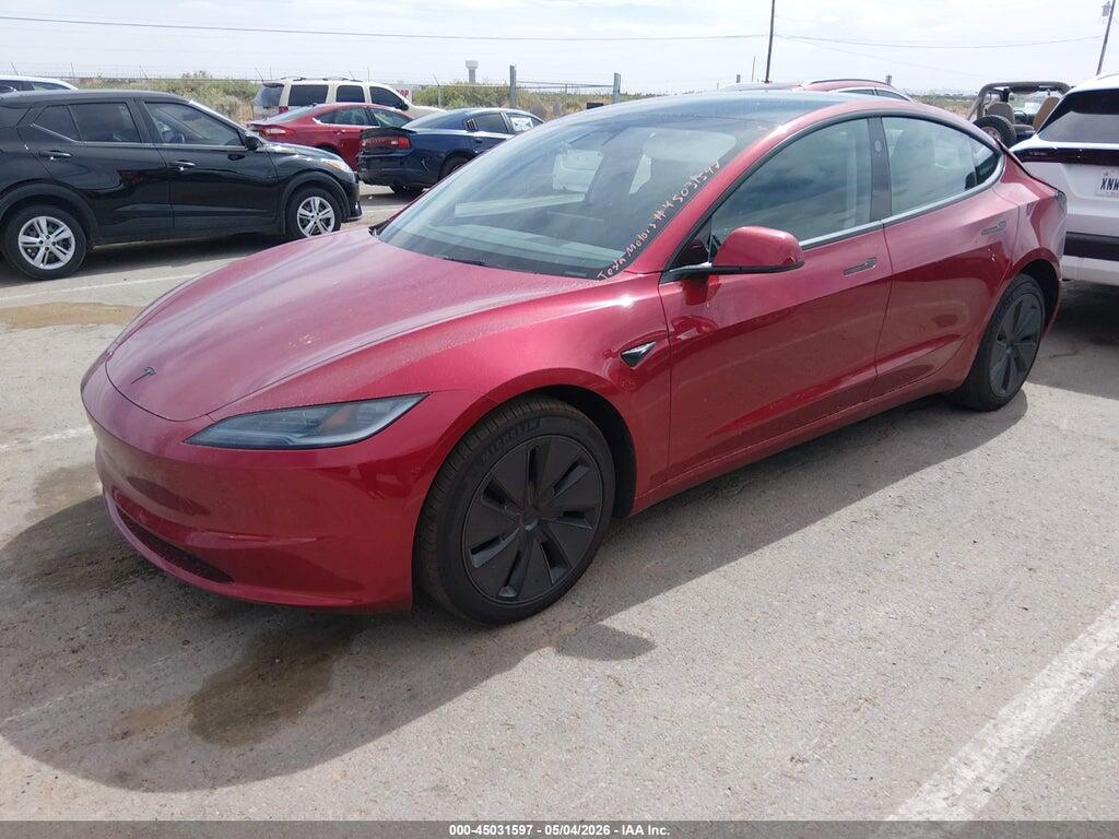 5YJ3E1EB0TF130414 2026 TESLA MODEL 3 photo no. 2