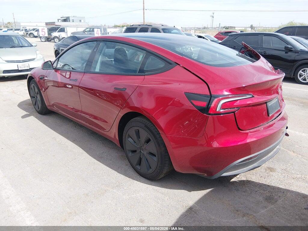 5YJ3E1EB0TF130414 2026 TESLA MODEL 3 photo no. 3
