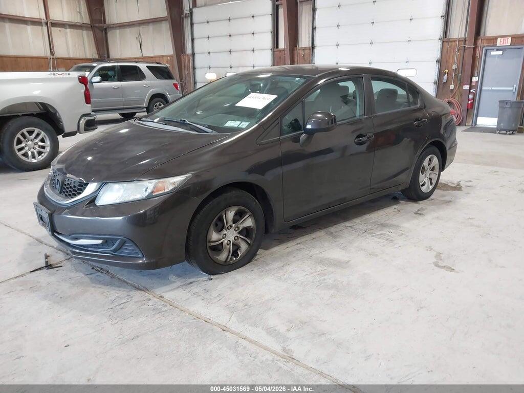 2HGFB2F56DH560479 2013 HONDA CIVIC photo no. 2