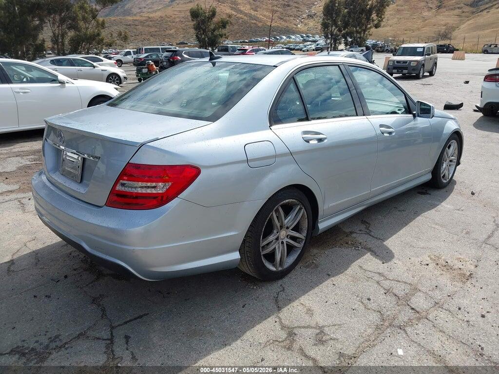 WDDGF4HB5DA784224 2013 MERCEDES-BENZ C 250 photo no. 4