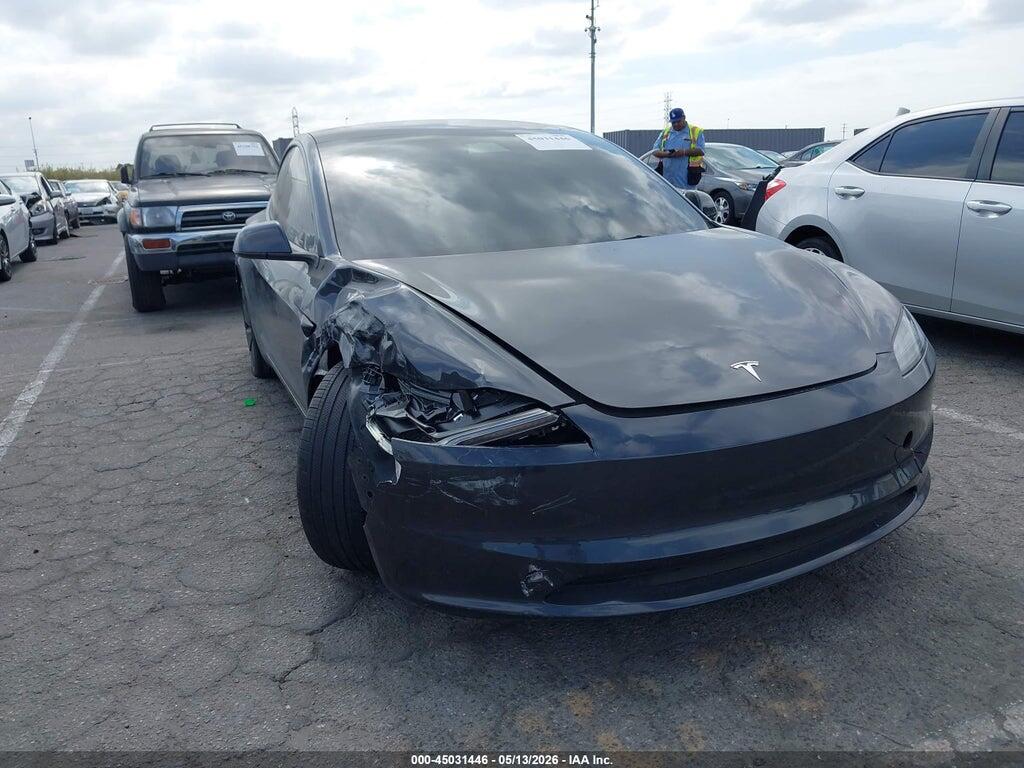 5YJ3E1EA8SF991460 2025 TESLA MODEL 3 photo no. 1