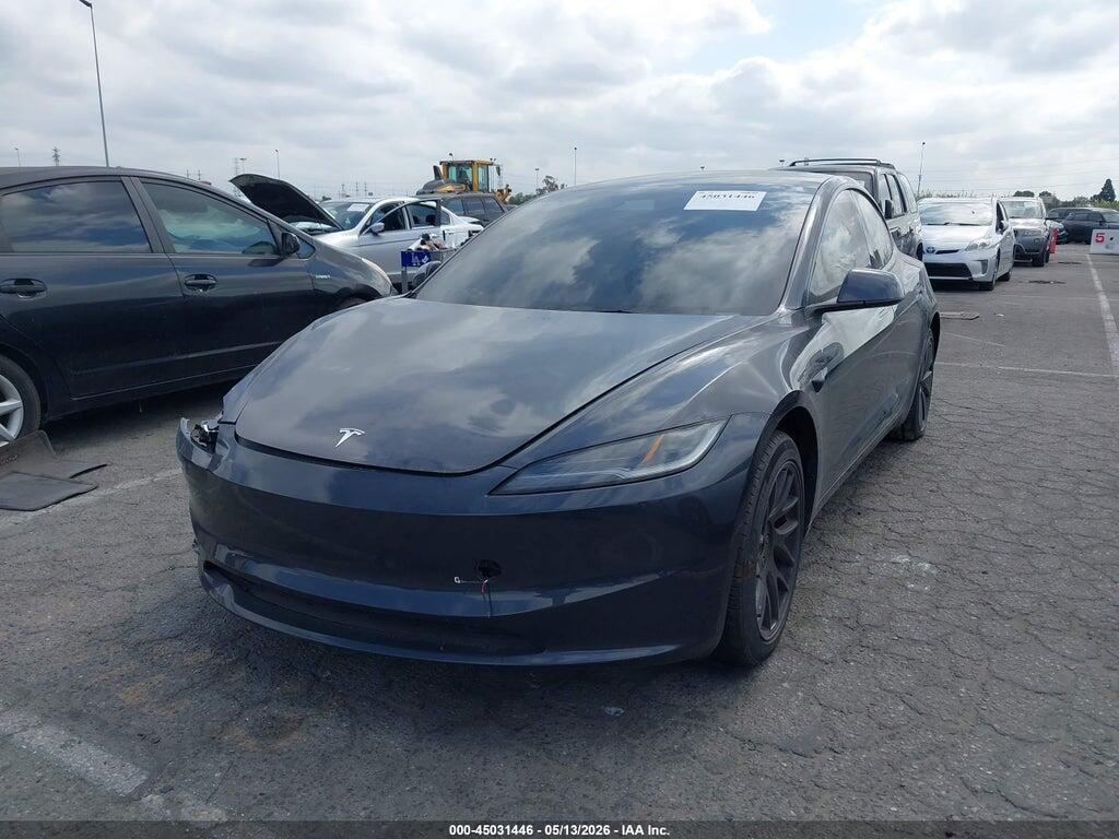 5YJ3E1EA8SF991460 2025 TESLA MODEL 3 photo no. 2