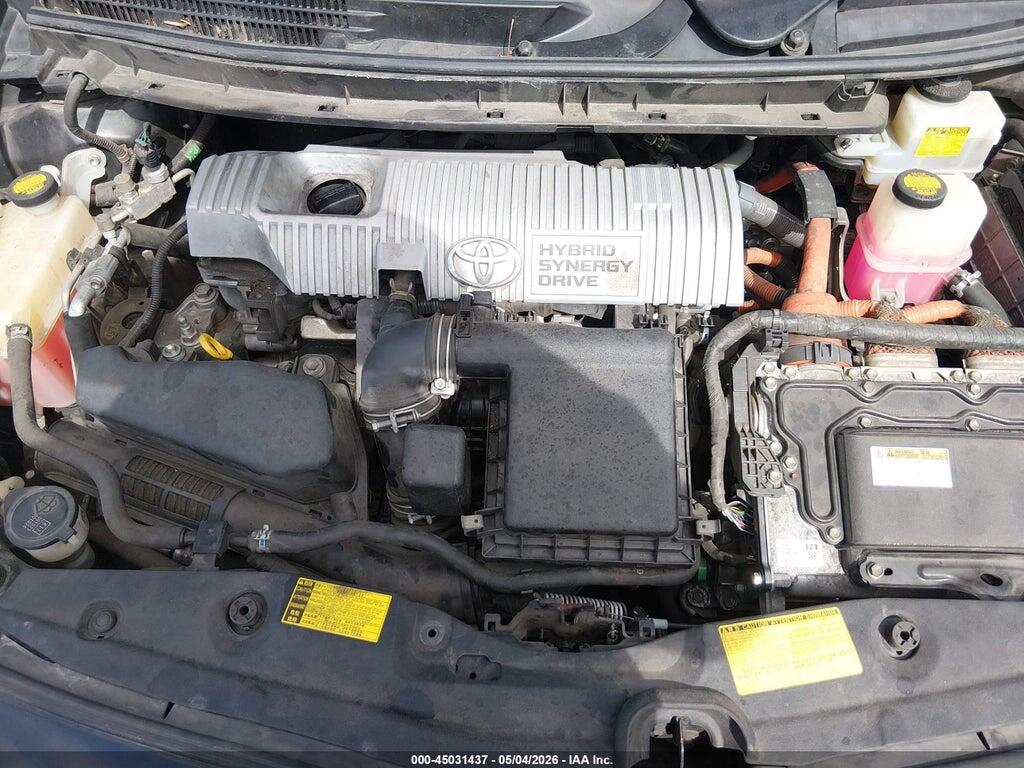 JTDKN3DUXE0360148 2014 TOYOTA PRIUS photo no. 10