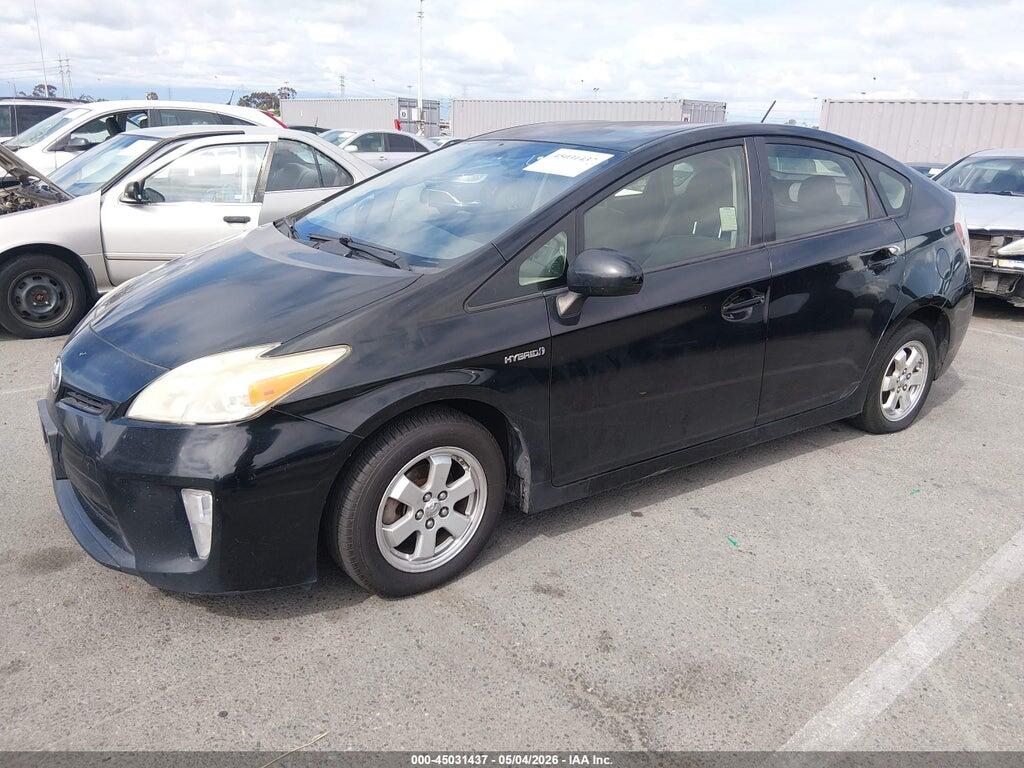 JTDKN3DUXE0360148 2014 TOYOTA PRIUS photo no. 2