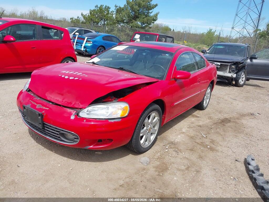 4C3AG52H22E112176 2002 CHRYSLER SEBRING photo no. 2
