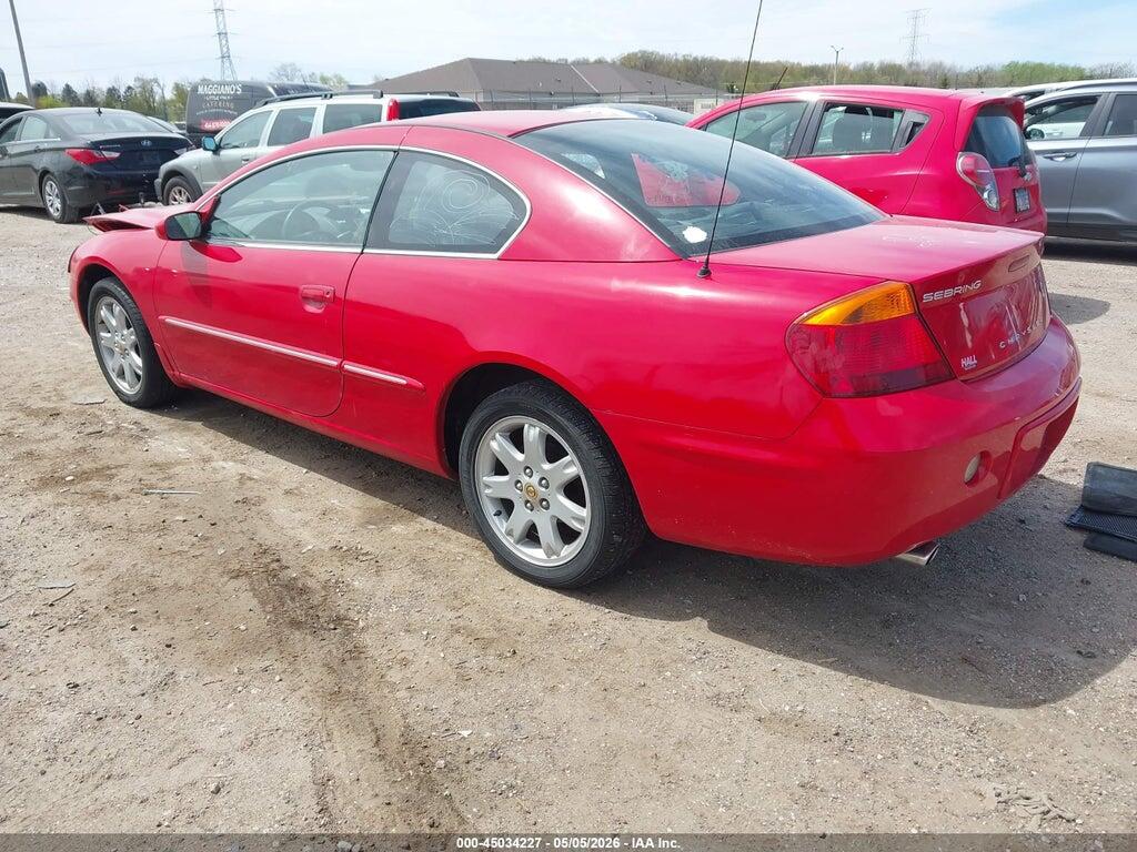 4C3AG52H22E112176 2002 CHRYSLER SEBRING photo no. 3