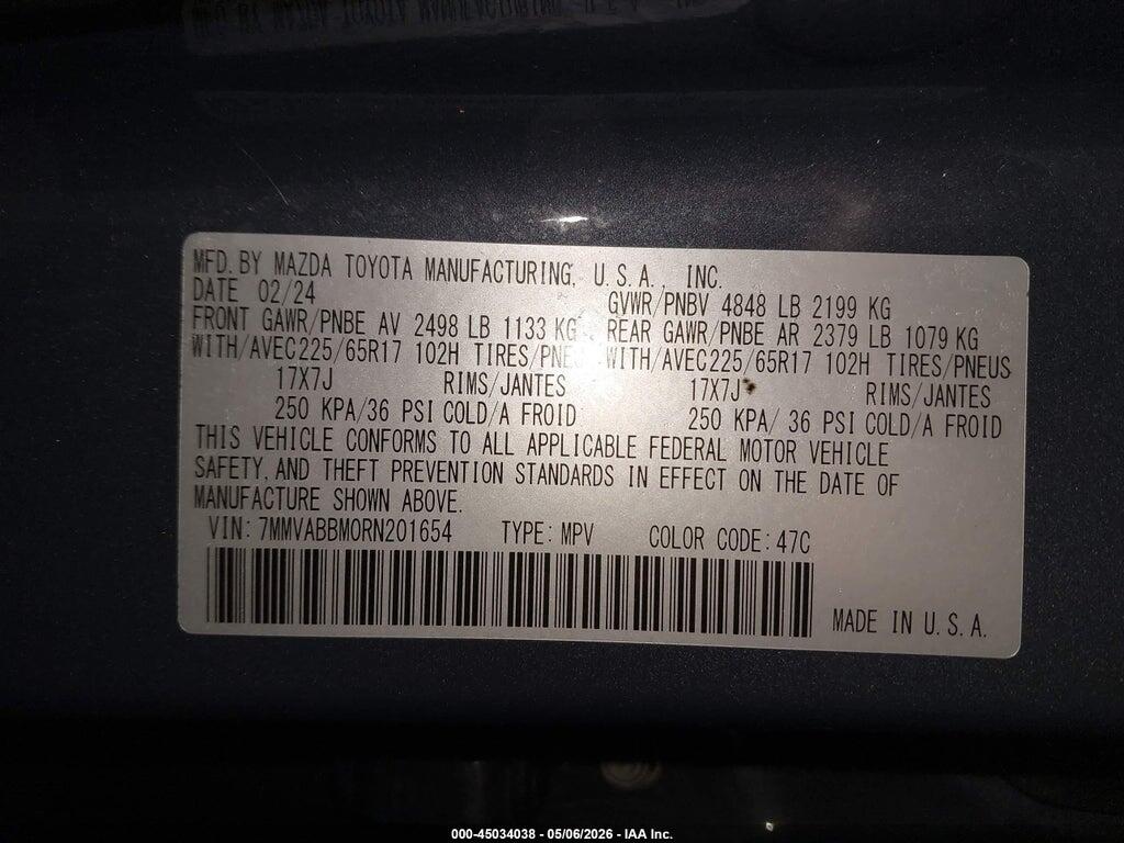 7MMVABBM0RN201654 2024 MAZDA CX-50 photo no. 9