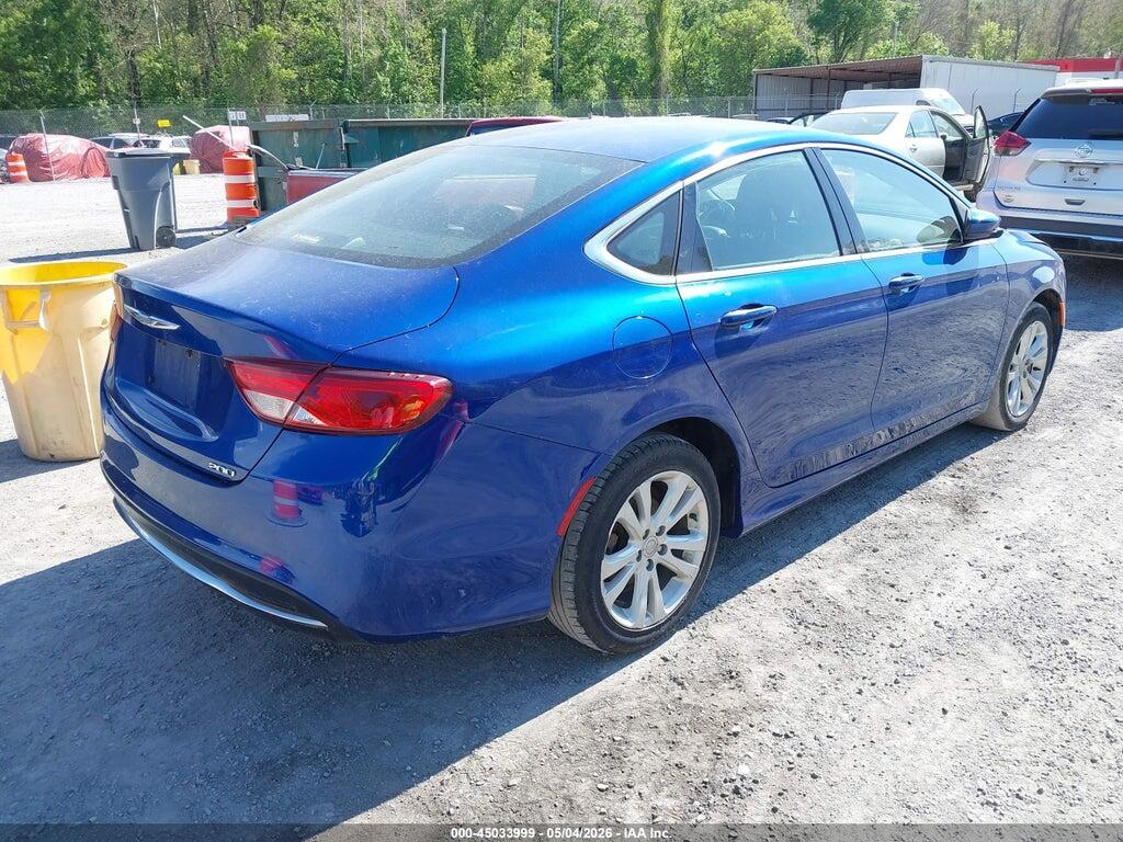 1C3CCCAB8GN169402 2016 CHRYSLER 200 photo no. 4