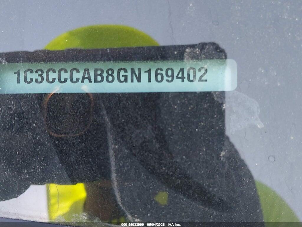 1C3CCCAB8GN169402 2016 CHRYSLER 200 photo no. 9