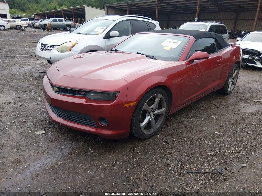 2G1FC3D31E9152804 2014 CHEVROLET CAMARO photo no. 2