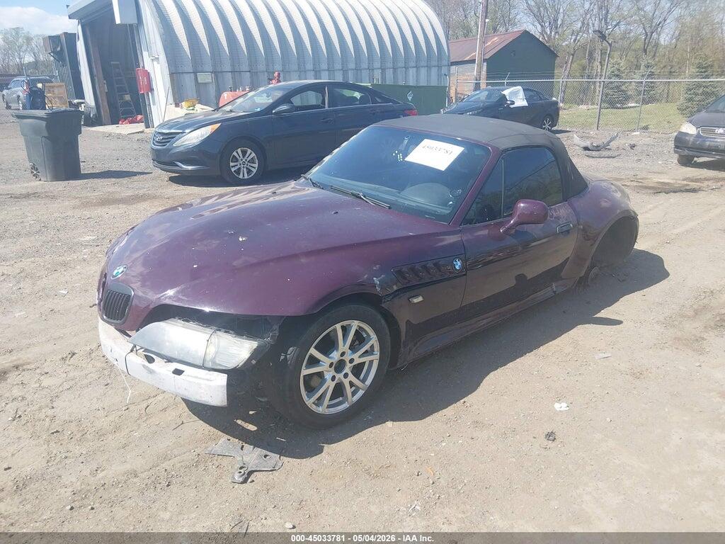 4USCH9330XLF80775 1999 BMW Z3 photo no. 2