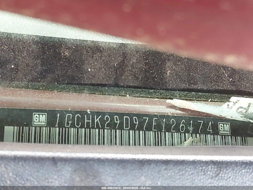 1GCHK29D97E126174 2007 CHEVROLET SILVERADO 2500HD CLASSIC photo no. 9