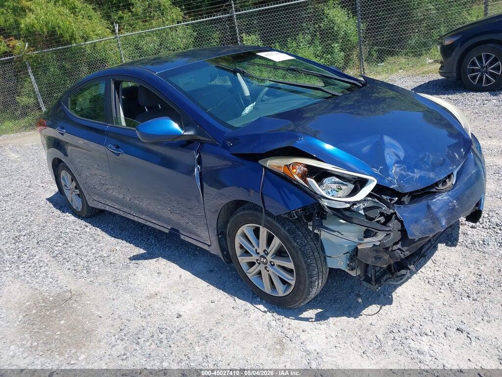 5NPDH4AE6GH723490 2016 HYUNDAI ELANTRA photo no. 1