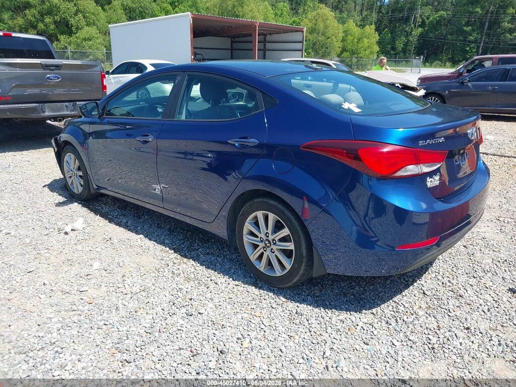 5NPDH4AE6GH723490 2016 HYUNDAI ELANTRA photo no. 3