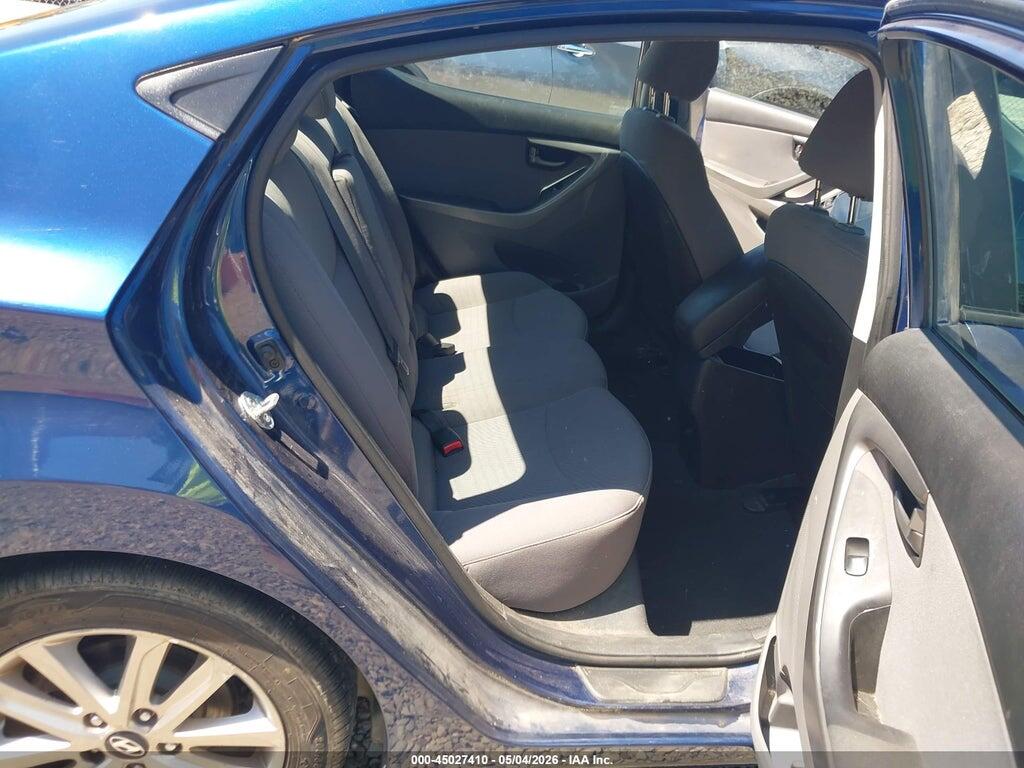 5NPDH4AE6GH723490 2016 HYUNDAI ELANTRA photo no. 8