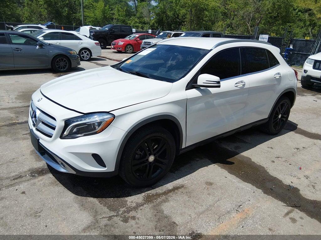 WDCTG4GBXFJ090603 2015 MERCEDES-BENZ GLA 250 photo no. 2