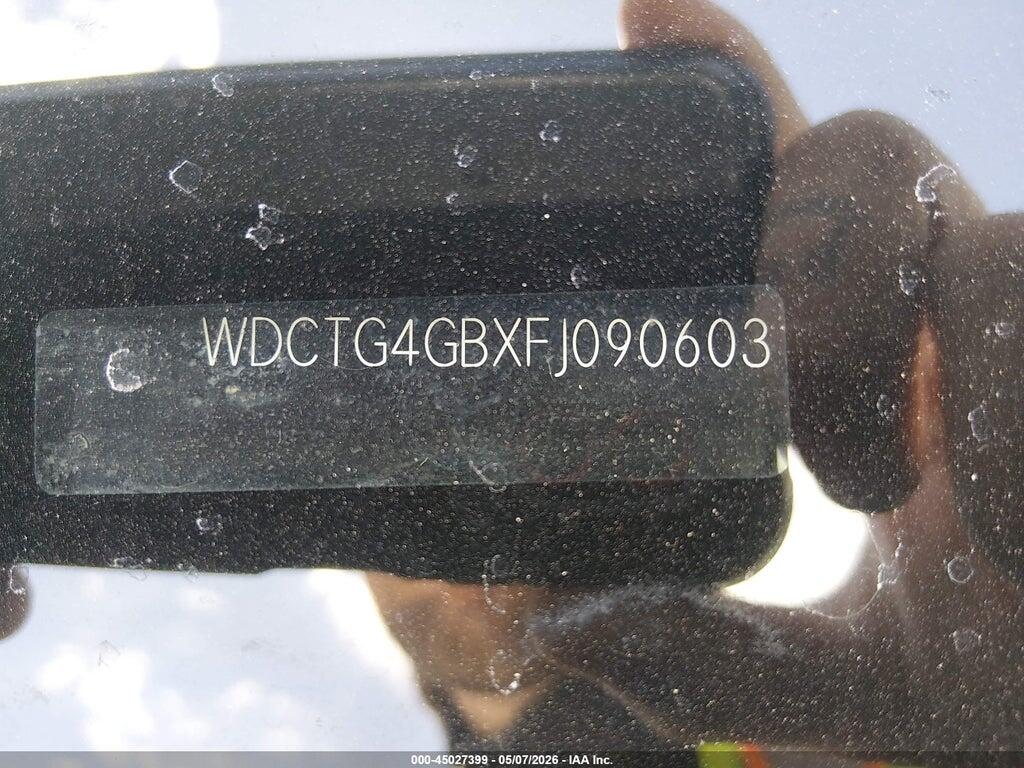 WDCTG4GBXFJ090603 2015 MERCEDES-BENZ GLA 250 photo no. 9
