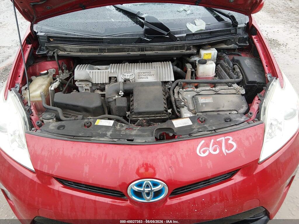 JTDKN3DU4F0476673 2015 TOYOTA PRIUS photo no. 10